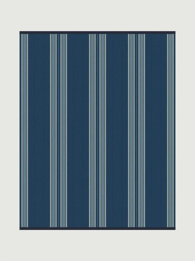 Westport Indigo rug by Roger Oates