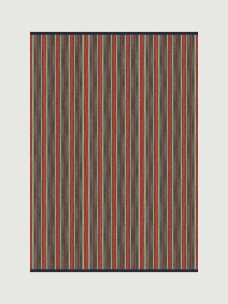 Masai Madder rug by Roger Oates
