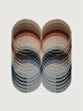 Infinite Loops rug by Roger Oates