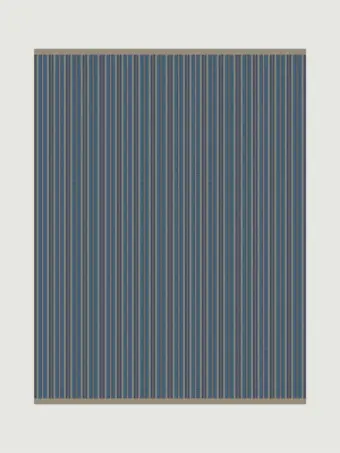 Masai Indigo rug by Roger Oates