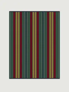 Charleston Turkey Red rug by Roger Oates