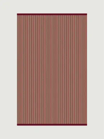 Malton Terracotta rug by Roger Oates