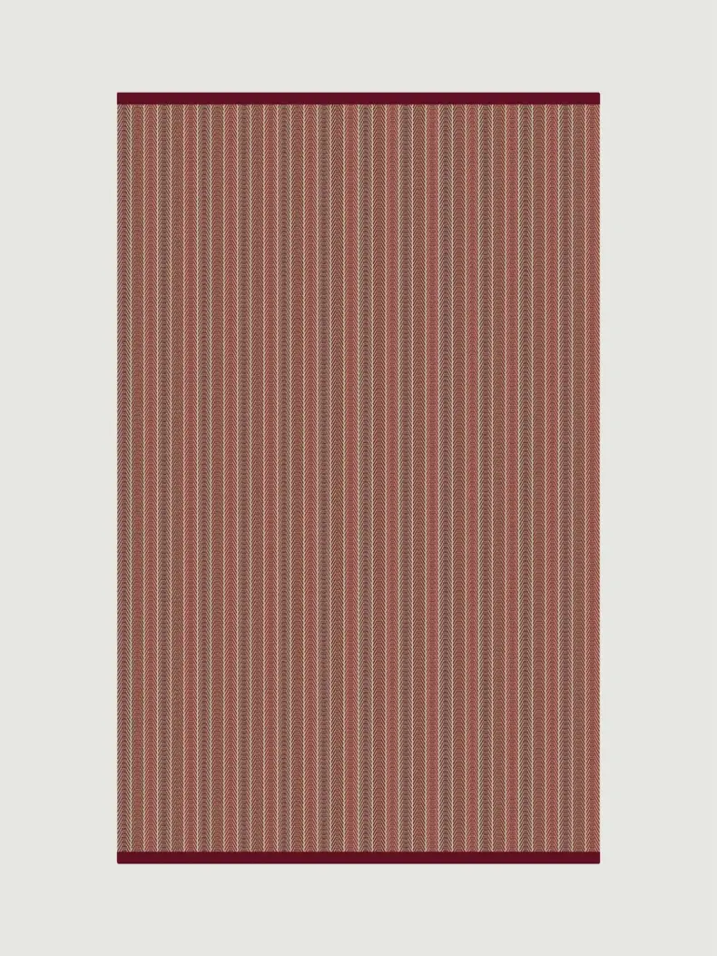 Malton Terracotta rug by Roger Oates