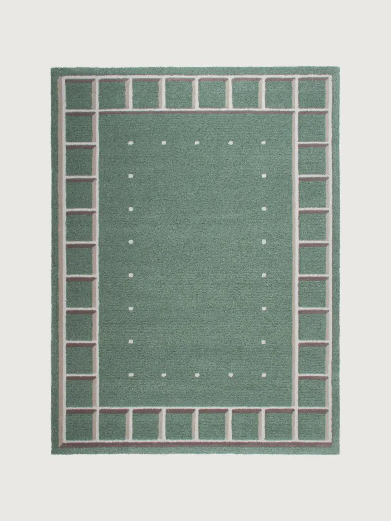 Rhodes rug by Roger Oates