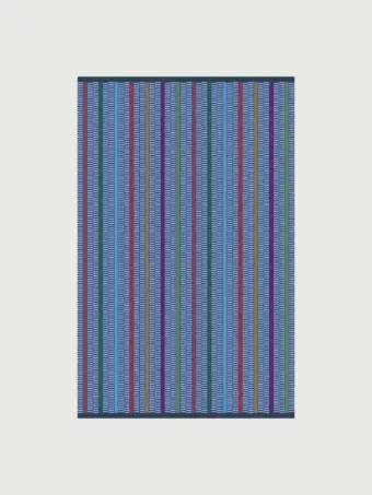 Kahlo Majorelle rug by Roger Oates