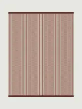 Mila Terracotta rug by Roger Oates