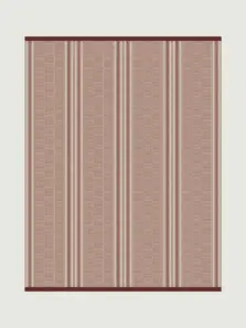 Mila Terracotta rug by Roger Oates