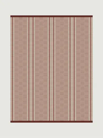 Mila Terracotta rug by Roger Oates