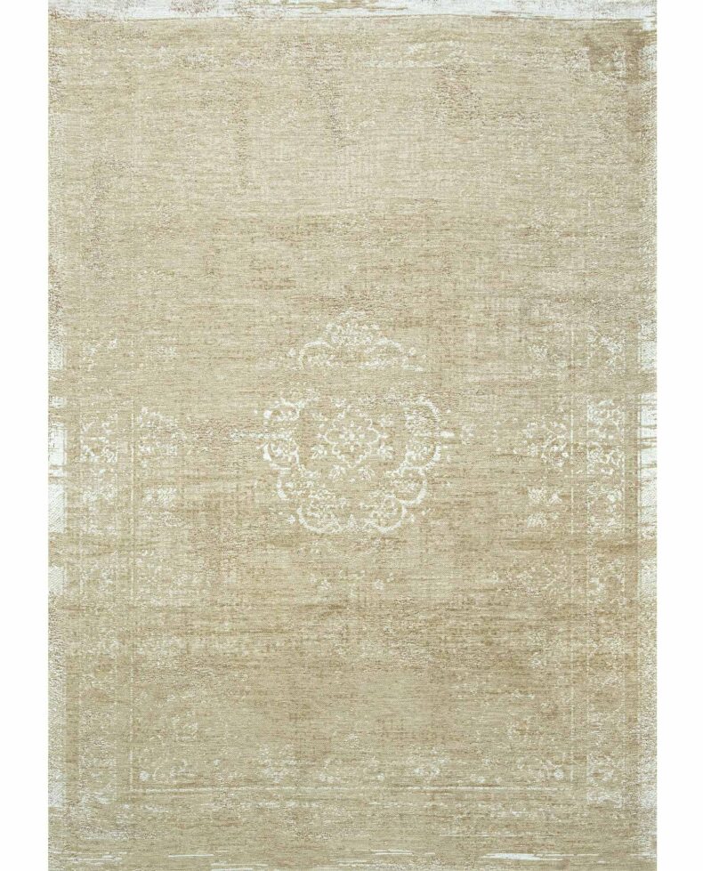 Fading World Collection Medallion Milk Curry 9672 rug by Louis De Poortere