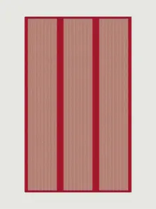 Dart Crimson rug by Roger Oates