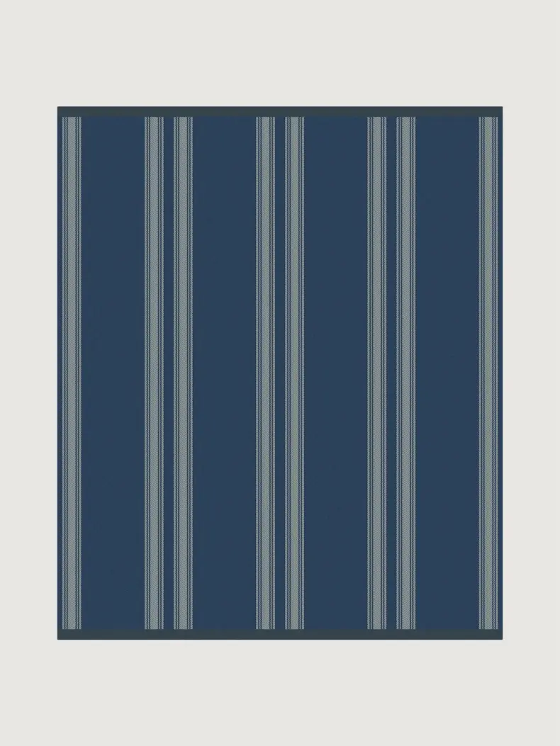 Avon Indigo rug by Roger Oates