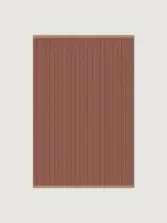 Ashby Raspberry rug by Roger Oates