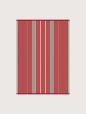 Swanson Cranberry rug by Roger Oates