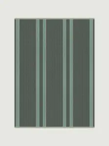 Flaxman Lichen rug by Roger Oates