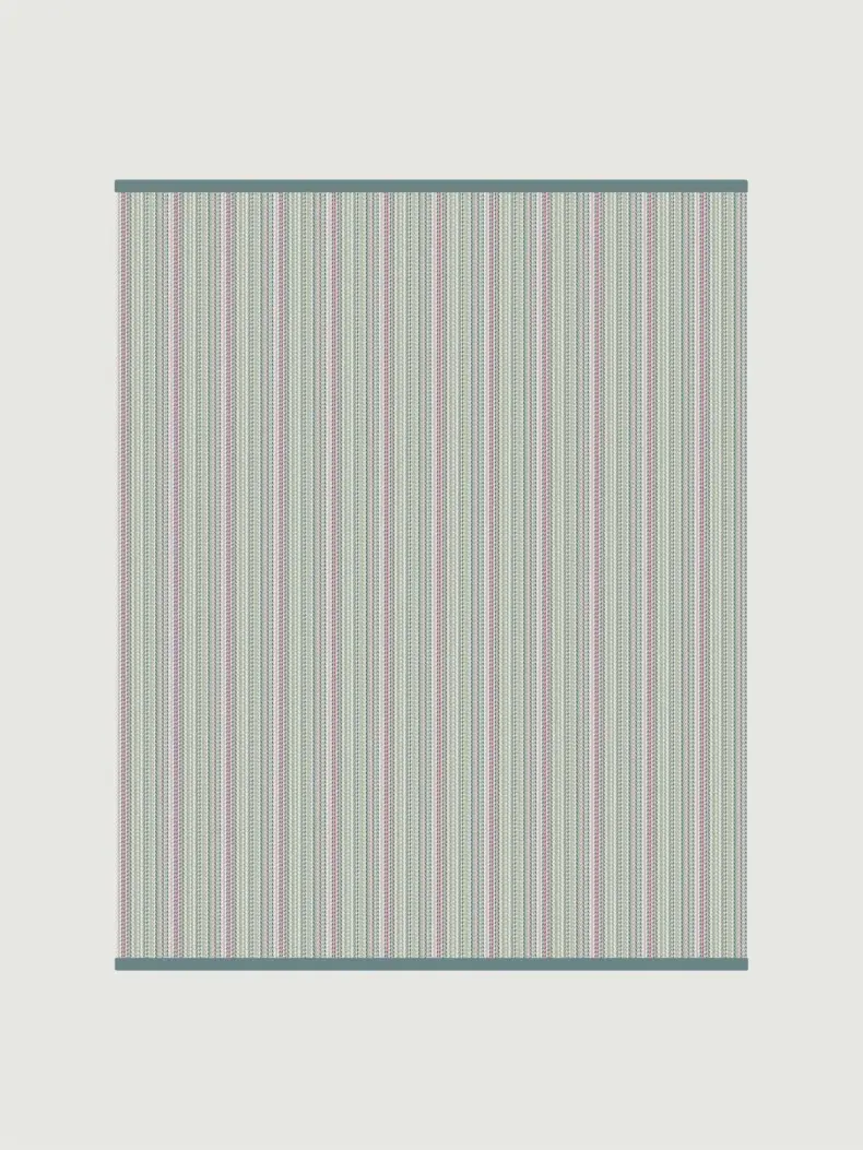 Kobe Jade rug by Roger Oates