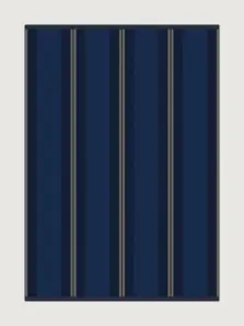 Franklin Indigo rug by Roger Oates