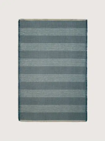 Hudson Prussian rug by Roger Oates