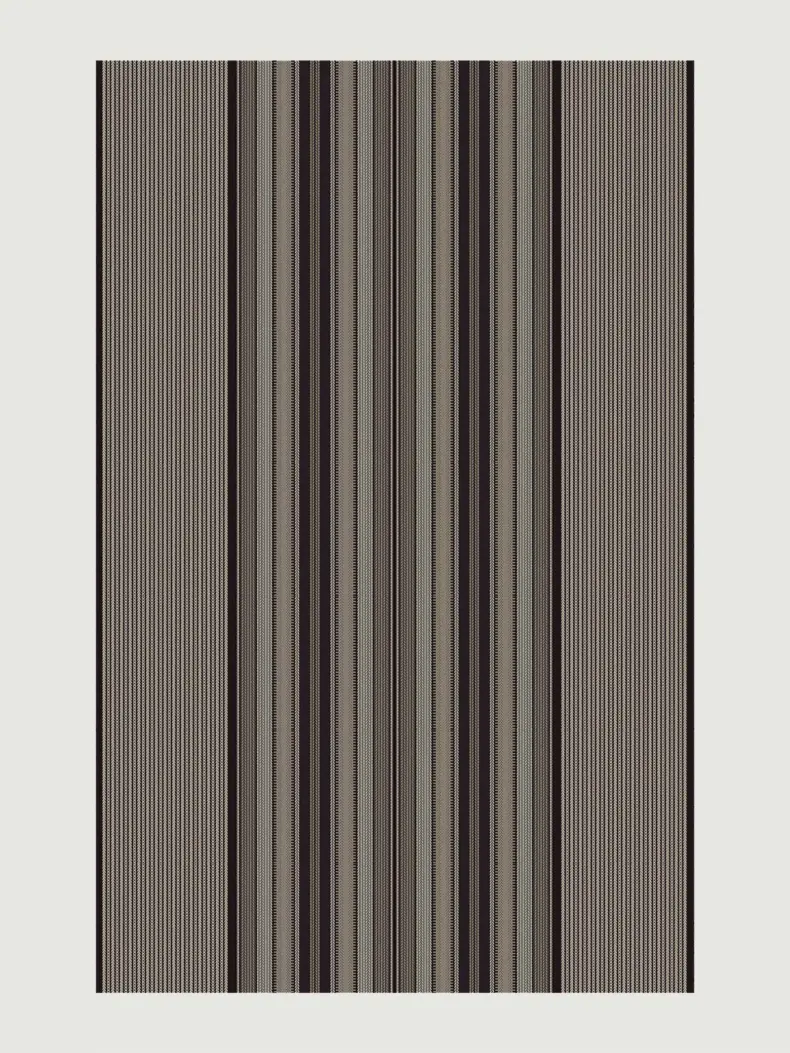 Ixworth Charleston Lamp Black, Fossil rug by Roger Oates