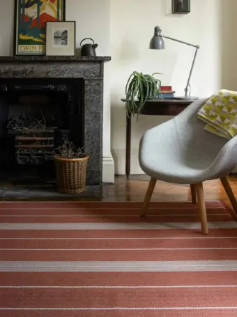 Swanson Brick rug by Roger Oates