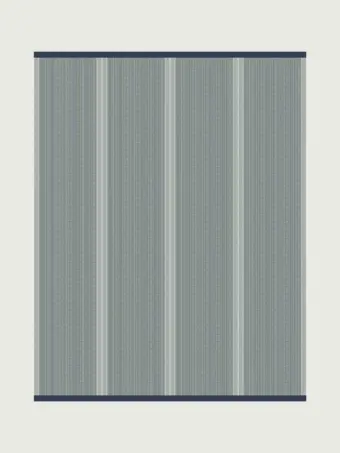 Sgraffito Blu rug by Roger Oates