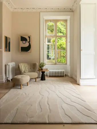 Tide rug by Roger Oates