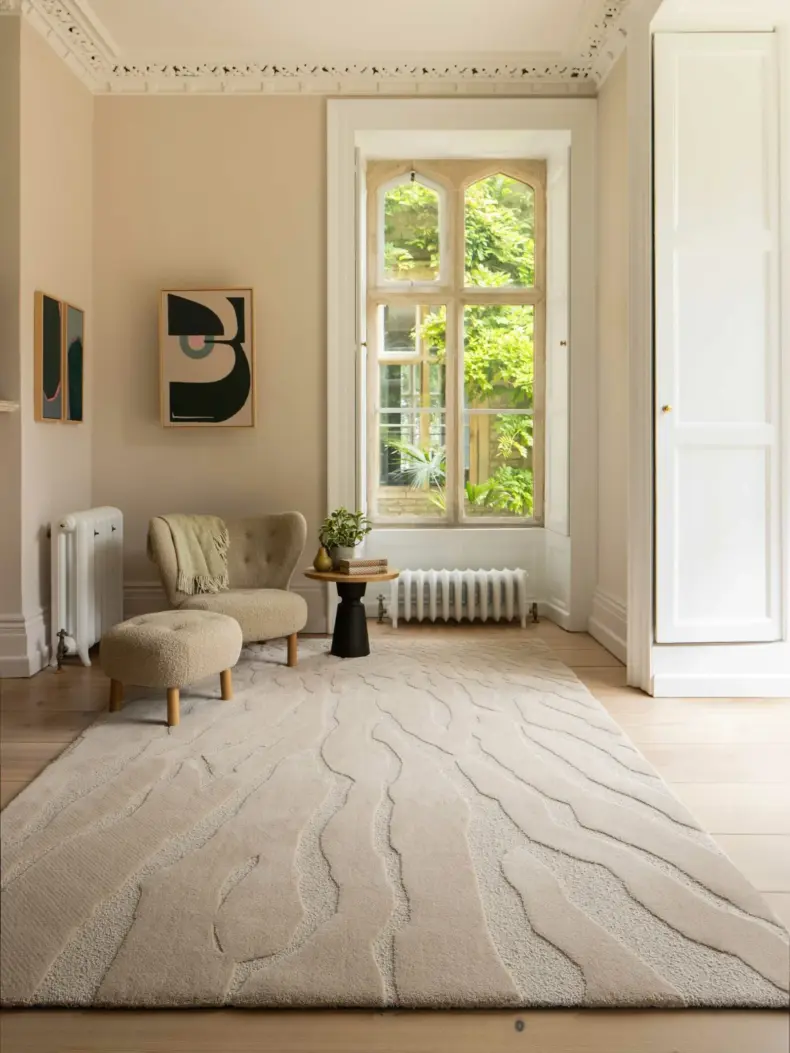 Tide rug by Roger Oates