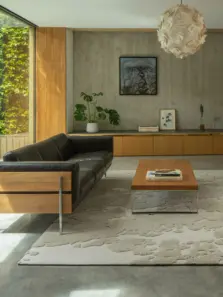 Terrain rug by Roger Oates