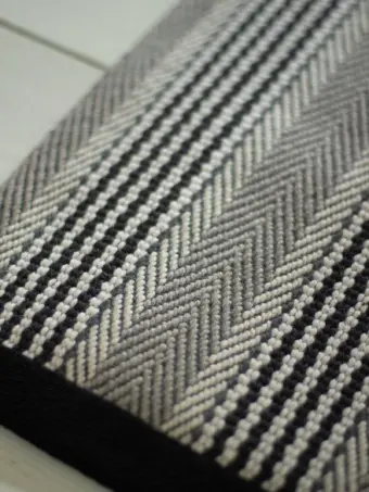 Sudbury Dark Stone rug by Roger Oates