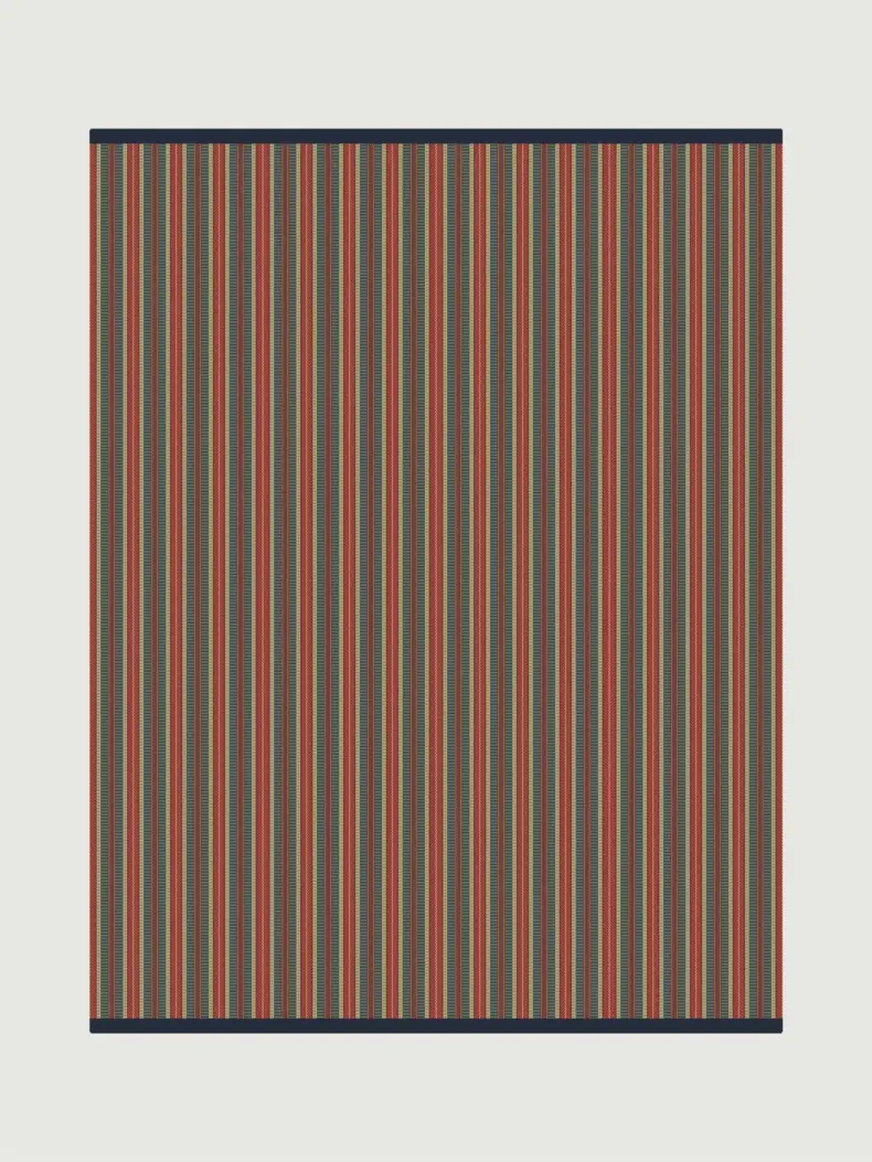 Masai Madder rug by Roger Oates