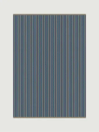 Masai Indigo rug by Roger Oates