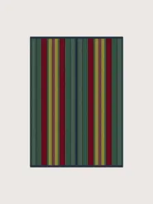 Charleston Turkey Red rug by Roger Oates