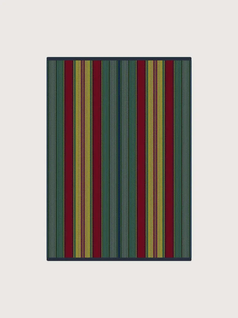Charleston Turkey Red rug by Roger Oates
