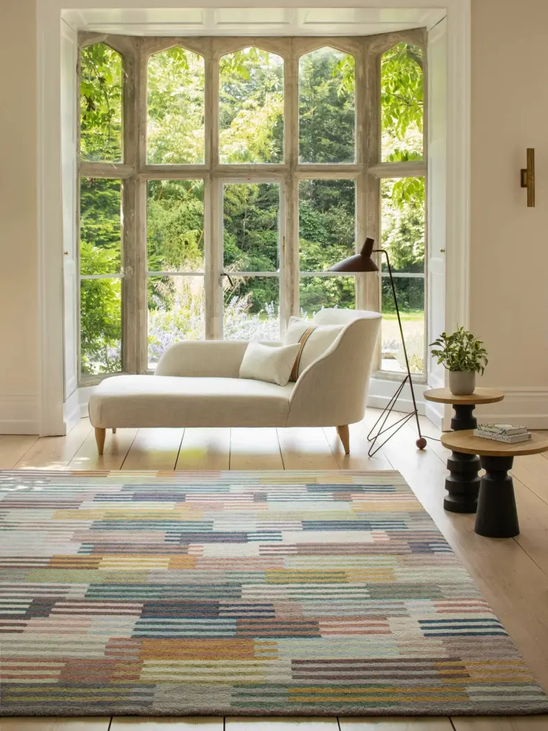 Albers rug by Roger Oates