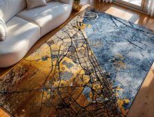 Cities Collection Dubai Gold Sea 9698 rug by Louis De Poortere