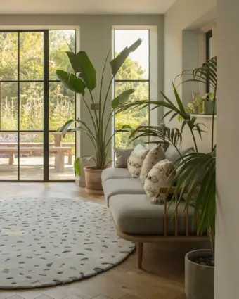 Fragment rug by Roger Oates