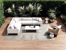 Mad Men Collection Sol Albatre 9735 rug by Louis De Poortere