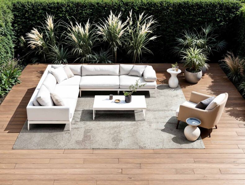 Mad Men Collection Sol Albatre 9735 rug by Louis De Poortere