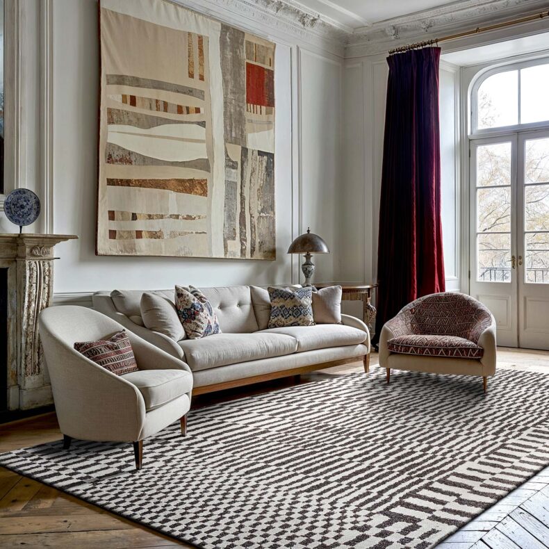 Structures Collection Berber Caidal 9651 rug by Louis De Poortere