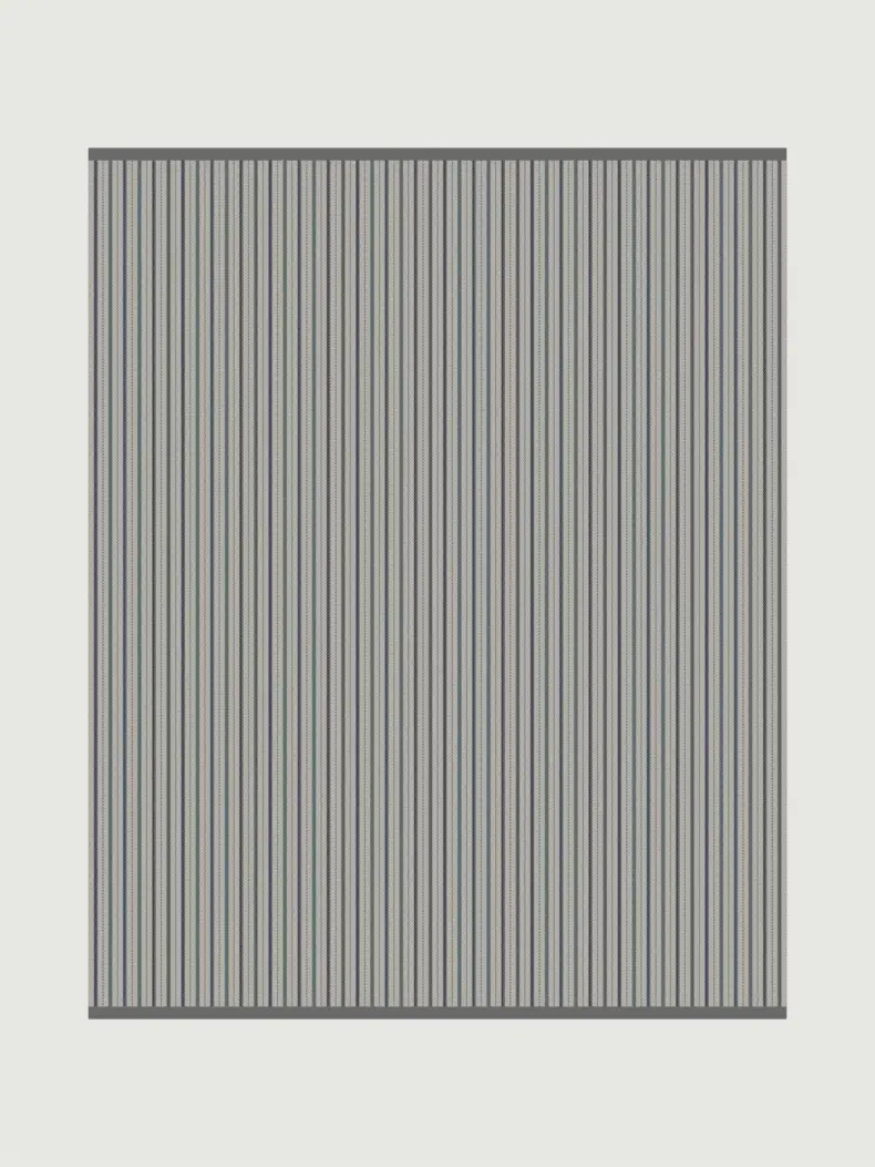 Fairfax Prussian rug by Roger Oates