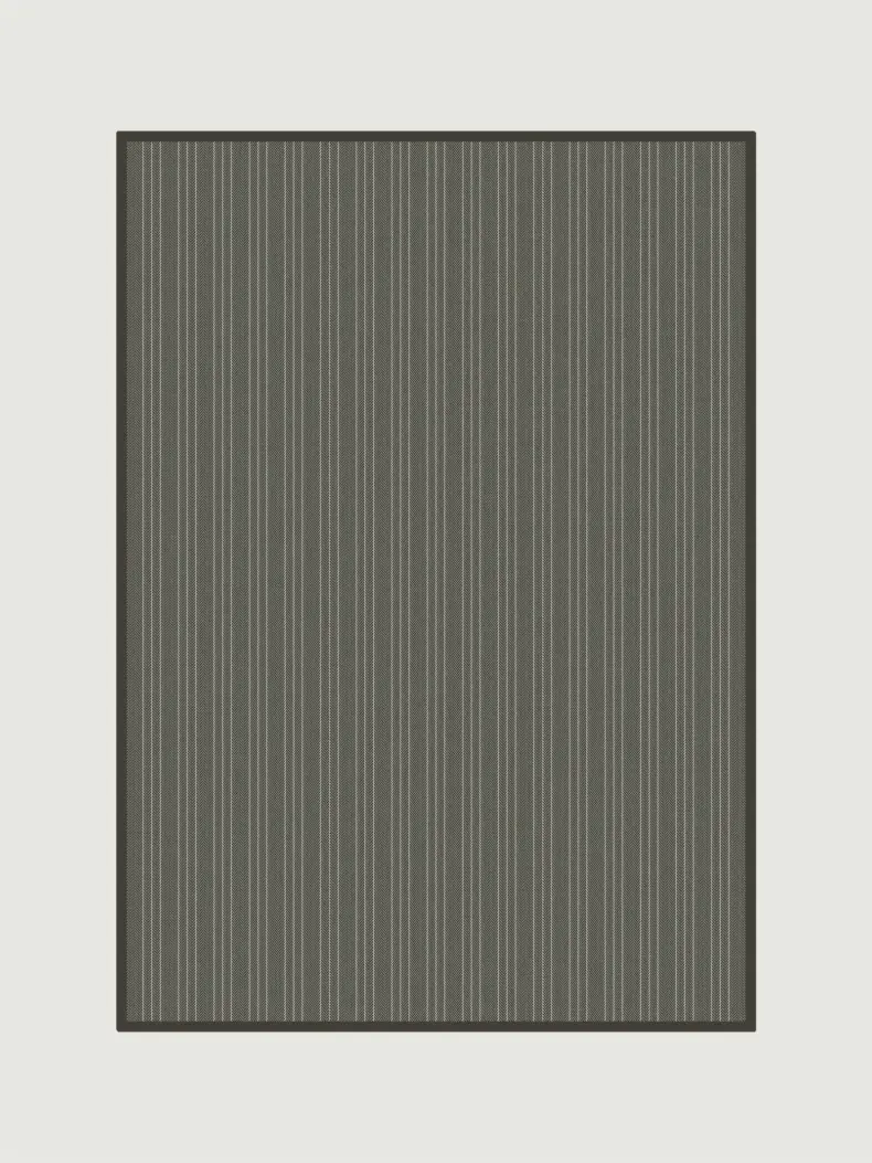 Byron Charcoal rug by Roger Oates