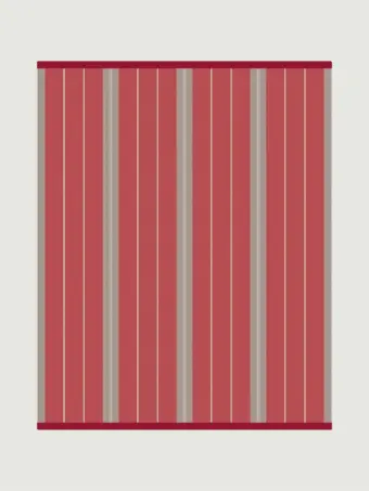 Swanson Cranberry rug by Roger Oates
