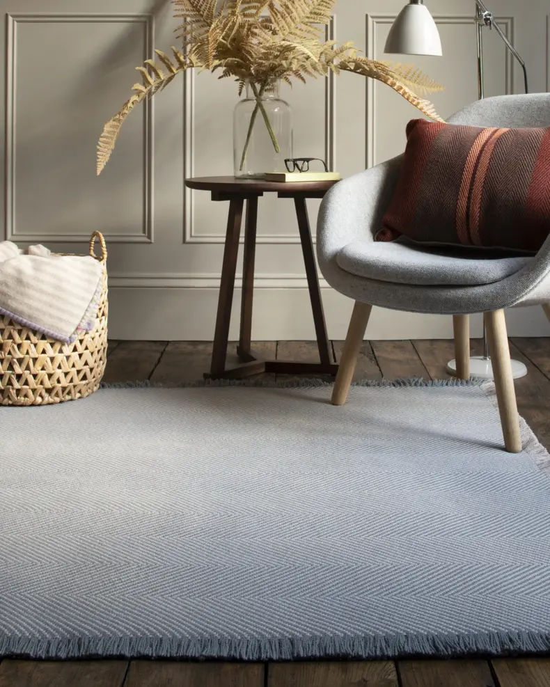 Williamsburg French Grey rug by Roger Oates