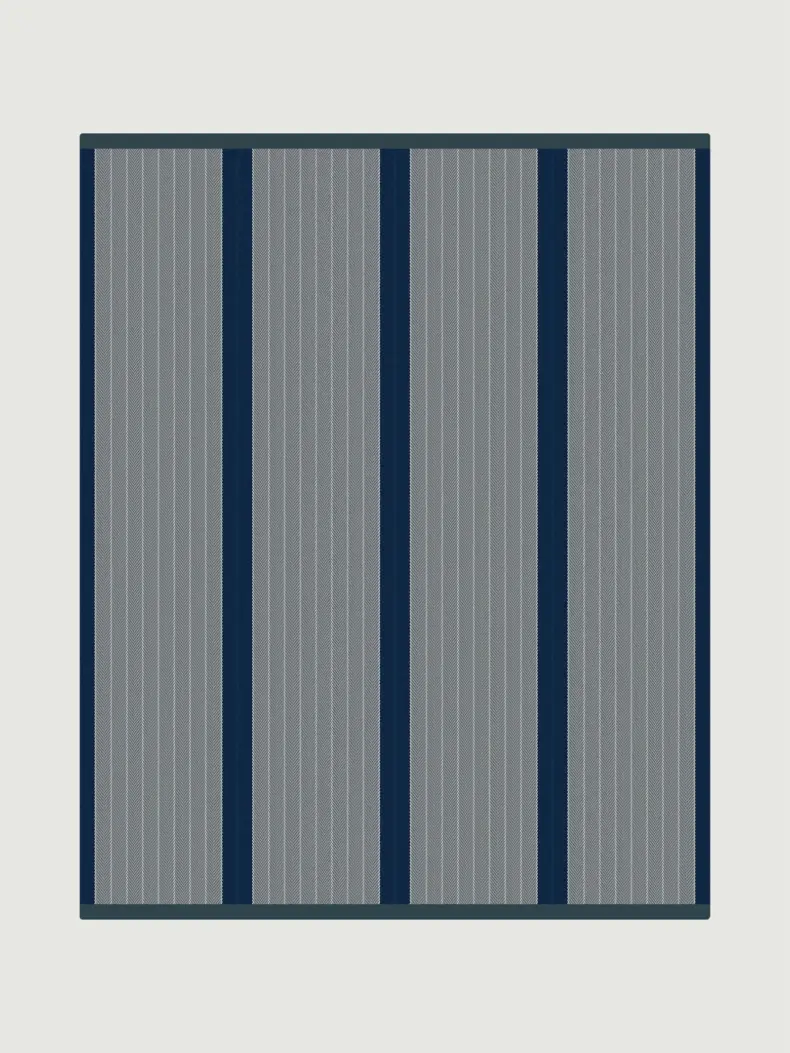 Dart Midnight rug by Roger Oates