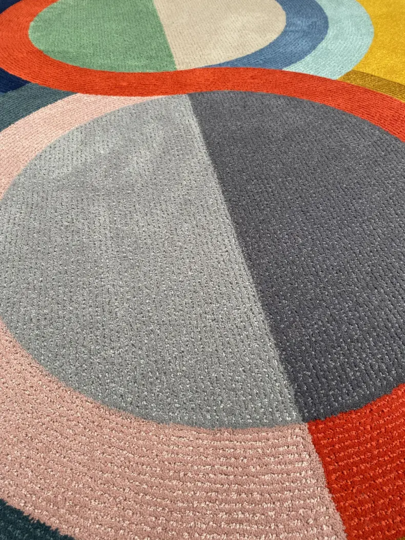 Eighth Prism rug by Roger Oates