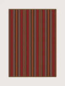 Chatham Turkey Red rug by Roger Oates
