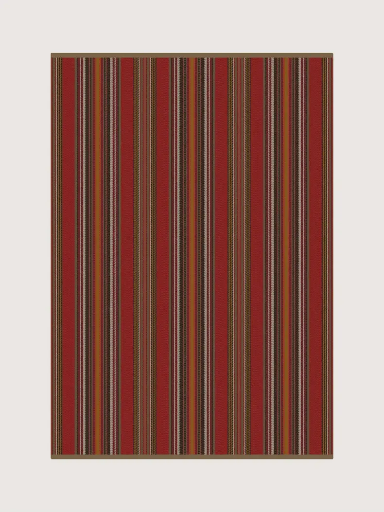 Chatham Turkey Red rug by Roger Oates