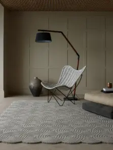 Arc rug by Roger Oates