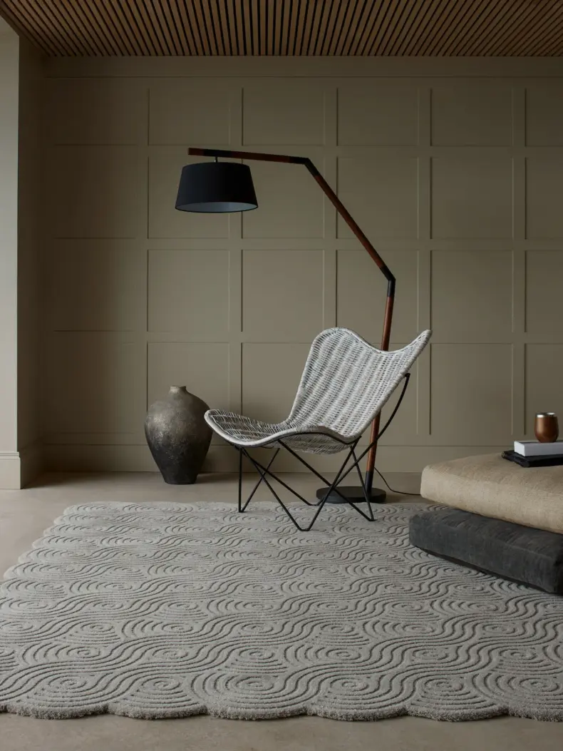 Arc rug by Roger Oates