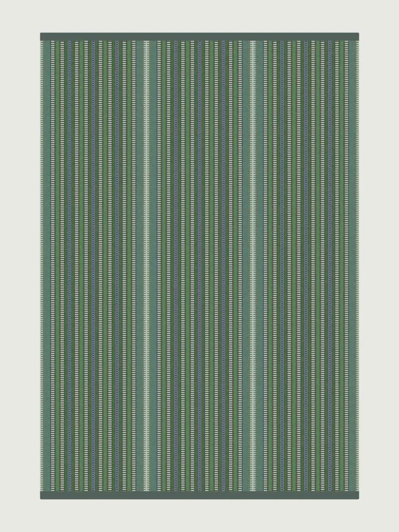 Morella Emerald rug by Roger Oates