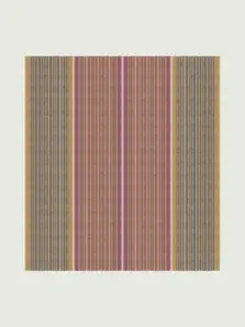 Morella Amber and Coral rug by Roger Oates